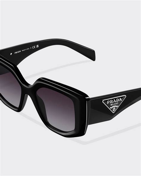 Gläser In Graphit Prada Symbole Sonnenbrille 